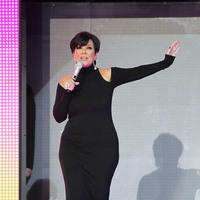 Kris Jenner - Kim Kardashian and Kris Jenner appear on a catwalk in the middle of the Dubai Mall | Picture 102829